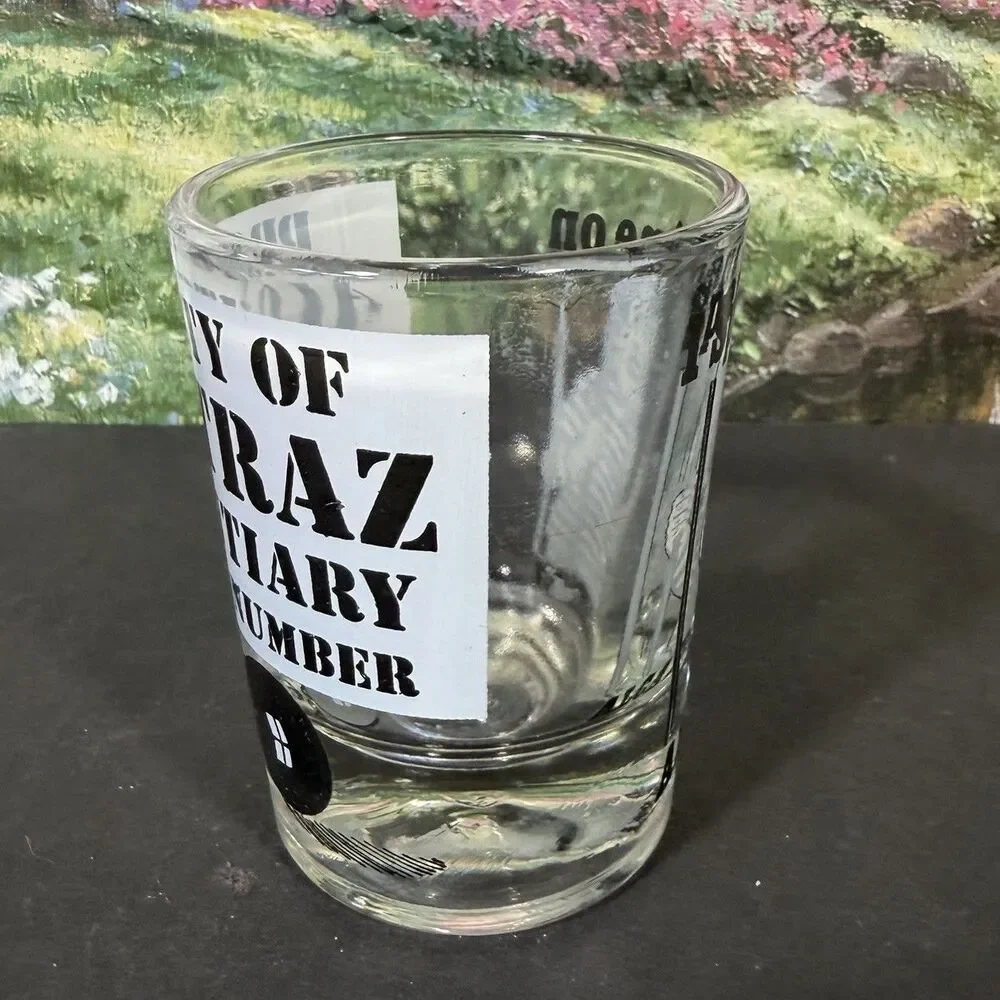 Vintage Shot Glass - I Spent Time On Alcatraz 3oz. 3 1/8